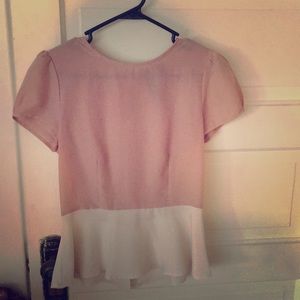 Blush Pink Blouse